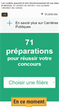 Mobile Screenshot of carrieres-publiques.com
